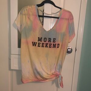 Cute tie- dye shirt!